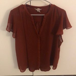 Copper H&M blouse
